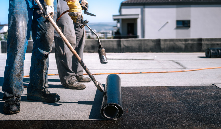 Installing a Waterproofing Layer