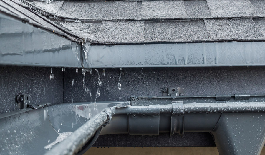 Water Running off Roof